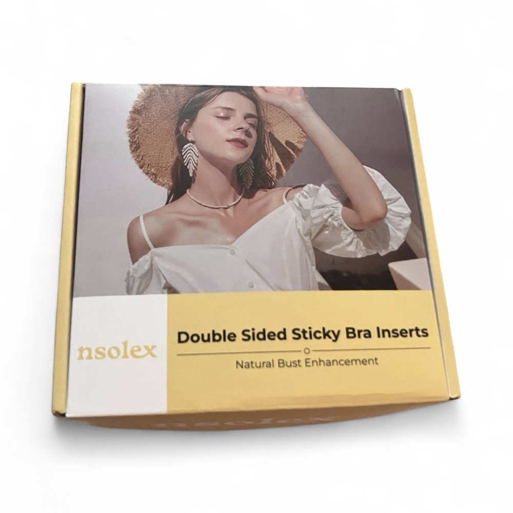 Double Sided Sticky Bra Inserts - Cream